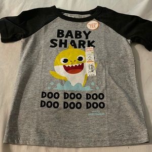 Baby Shark Baseball T! NWT